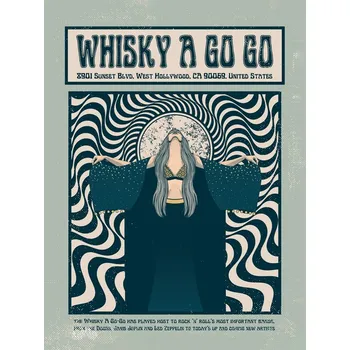 Plakát Plakát, Obraz - Whisky A Go Go, Retrodrome