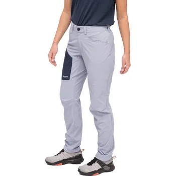 Bergans of Norway Dámské lehké softshellové kalhoty Bergans Vaagaa Light - Husky Blue Velikost: 36