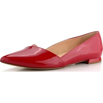 Dámské baleríny Högl vykrojené lakované baleríny Red 0-170004 - 38.5 | P681869