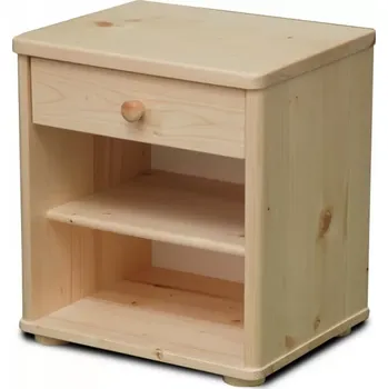 Noční stolek Noční stolek BEN - 1 zásuvka, smrk