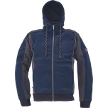 CERVA DAYBORO pánská mikina na zip Barva: námořní modrá, Velikost: M