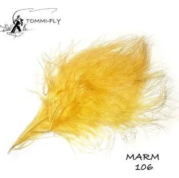 Tommi-Fly Premium Marabou - Tmavě červená