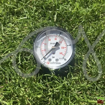 Příslušenství k čerpadlu Manometr 0-10 bar zadní Ø50mm