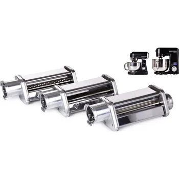 Strojek na těstoviny ROBOTHEUM® | 2+1 ZDARMA výrobník těstovin – válec + 2 kráječe nudlí (pro oba přístroje) Dedra