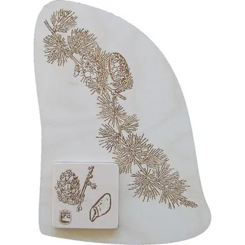 Puzzle Skládačka LISTY č.10013 - MODŘÍN OPADAVÝ