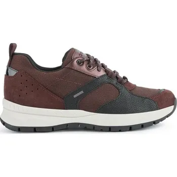 Dámské tenisky Dámské boty Geox D BRAIES ABX 38 Vínová, Černá, Bílá