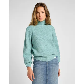 Dámský svetr Svetr Lee ROLL NECK KNIT POND Velikost: XS