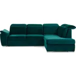 Rohová sedací souprava LOTA, pravá, zelená (kronos19)