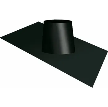 Komín Střešní průchodka 60° nerez okraj 200-30 mm