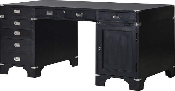 Art Deco psací stůl Brighton 170cm masiv