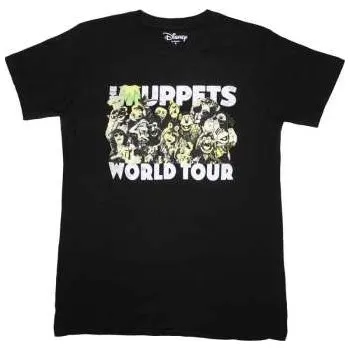 Pánské tričko Merch The Muppets: The Muppets Unisex T-shirt: World Tour (xx-large) XXL