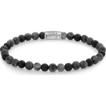 Náramek Rebel & Rose RR-60084-S-XS Ladies náramek - Grey Rocks