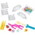 dětská sada na výrobu šperků Gumičky na výrobu náramků 16 x 16 x 12 cm 4500 gumiček/9 přívěsků/50 barevných plastových korálků/2 stavy/2 spojovací kolečka/5 háčků/3 praky 15 barev