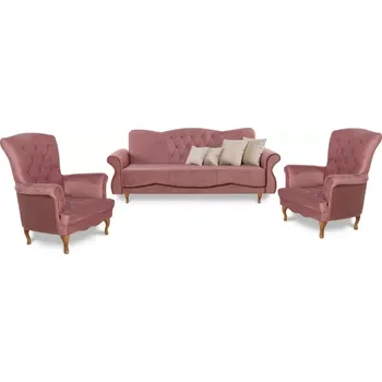 Sedací souprava Sedací souprava Panama 3+1+1, starorůžová (Monolith 63/Monolith 04)