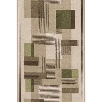 Koberec Breno Běhoun LISTRA 39, šíře 100 cm, Béžová/Vícebarevné