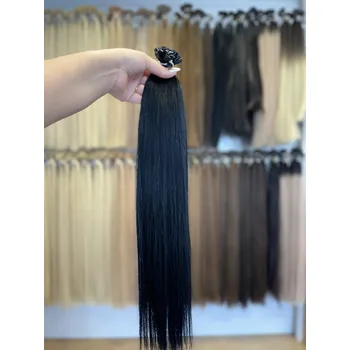 Příčesek Evropské vlasy, délka 50 cm, černé