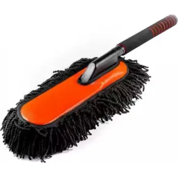 Kosmetický štětec CARTEC Car Duster prachovka s jemnými vlákny a dlouhou rukojetí