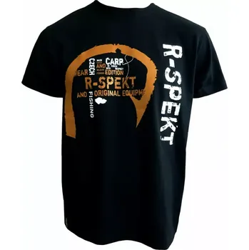 Rybářské oblečení R-SPEKT Tričko FISHING EDITION black - S