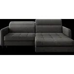 Eltap Rohová sedací souprava Gomsi Materiál a barva potahu: Raquel 05 - tmavě šedá, Orientace: pravá