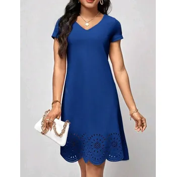 Dámské šaty Dámské modré šaty Velikostní tabulka: S