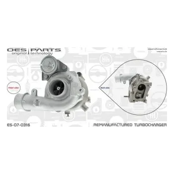 Turbodmychadlo Dmychadlo, plnění, L3M713700B, L3M713700C, L3M713700D, L3M713700G, OES, ES-07-0316