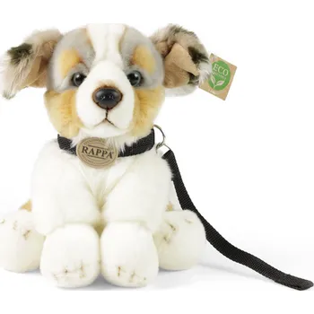plyšák Plyšový pejsek Australský ovčák s vodítkem 28 cm (Plyšák pes, RAPPA)