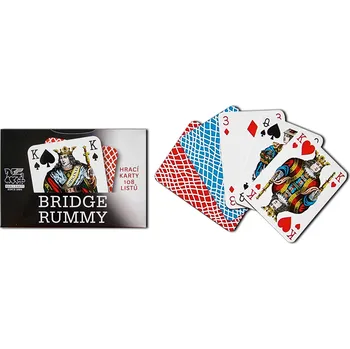 Pexeso Hrací karty s.r.o. Bridge Rummy