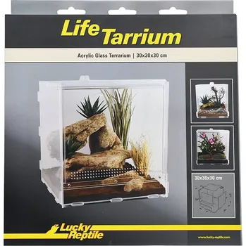 Terárium Lucky Reptile LifeTarrium z akrylu L - 30 × 30 × 30 cm