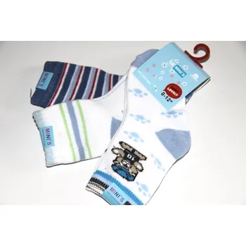 Ponožky AMZF 3ks/bal, vel.17