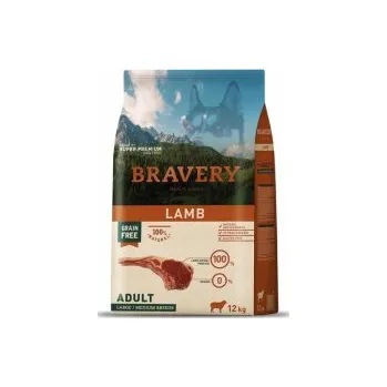 Krmivo pro psa Bravery Adult large & medium Lamb 12 kg