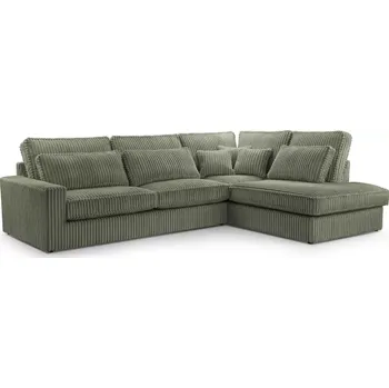 Sedací souprava Rohová sedací souprava LINCOLN LUX, pravá, zelená (Tilia 37)