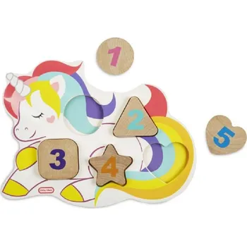 MGA Little Tikes - Wooden Critters - Dřevěné puzzle s čísly