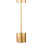 Interlook HJA28-ROSEGOLD-2 | 34 cm Stolní lampa s vestavěnou baterií | Noční lampa se třemi barvami světla | Atmosférická lampa do hotelu nebo restaurace