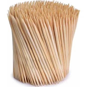 Jednorázové nádobí GoEco® | 500 ks bambusová párátka | papírová krabička Dedra