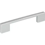 Walteco Nábytková úchytka rozteč 128mm, délka 139 mm, plast, stříbrná Množství: 1 ks