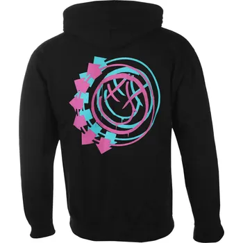 Pánské oblečení mikina s kapucí pánské Blink 182 - Double Six Arrow Smile - ROCK OFF - BLINKHD08MB - S