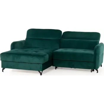 Sedací souprava Sedací souprava LORA, levá, zelená (kronos 19)