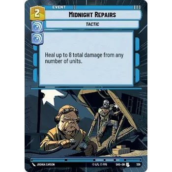 Sběratelská karetní hra Midnight Repairs 329 - Shadows of the Galaxy Extra Typ karty: Standard