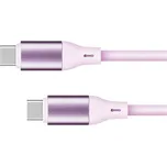 Kabel KRUGER & MATZ KM1269-1P Basic USB-C/USB-C 1m Pink KRUGERMATZ