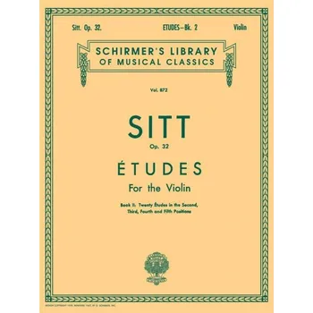 Etudes, Op. 32 - Book 2 - etudy a cvičení na housle