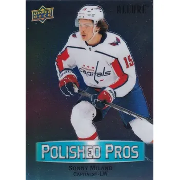 Karetní hra insert karta SONNY MILANO 23-24 Allure Polished Pros číslo PP-13