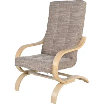 Křeslo Křeslo pohupovací Oskar, béžová / buk (berlin 03)