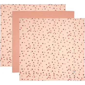 koupací vanička BÉBÉ-JOU mušelínová plenka 70x70cm 3ks Sweet Butterfly