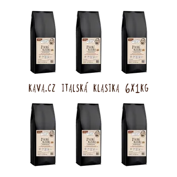 Káva KAVA.CZ Italská klasika 6 kg (espreso)