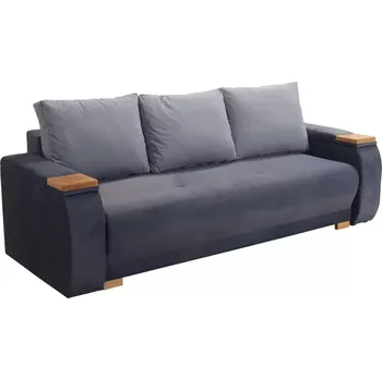 Pohovka Pohovka Nike, tm. šedá (AN 6550/pol. 6548/natura)