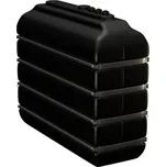 Průmyslová nádrž o objemu 3000 l, černá, pro látky s maximální hustotou 1,2