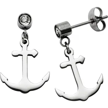 Náušnice Prosperk Náušnice ocelové kotvy S4374