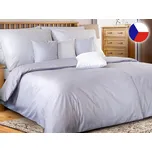 Damaškové povlečení EXCELLENT 240x220, 2x 70x90 GEON Jemné tečky lila