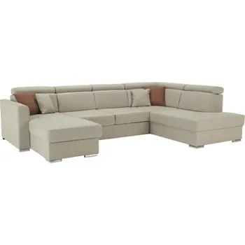 Sedací souprava Rohová sedací souprava Marieta U - pravá Béžová