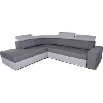 Sedací souprava Rohová sedací souprava Milo, šedá (gobi 13/16), levá